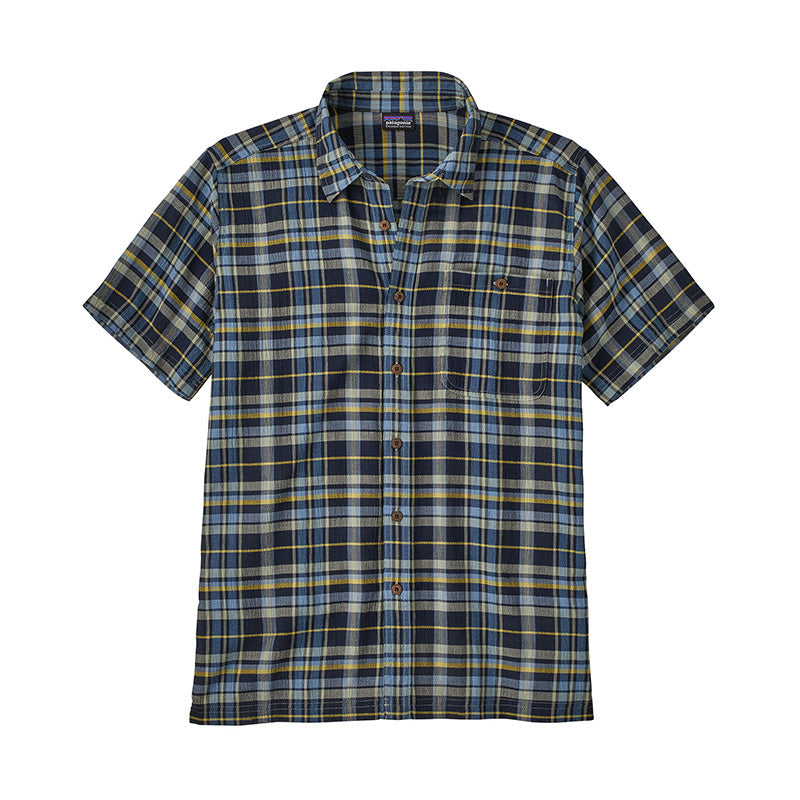Skjorta | A/C Shirt - Paint Plaid: Tidepool Blue - Herr