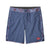 hydropeak scallop boardshorts 16 in. - herr - flying fish patch current blue