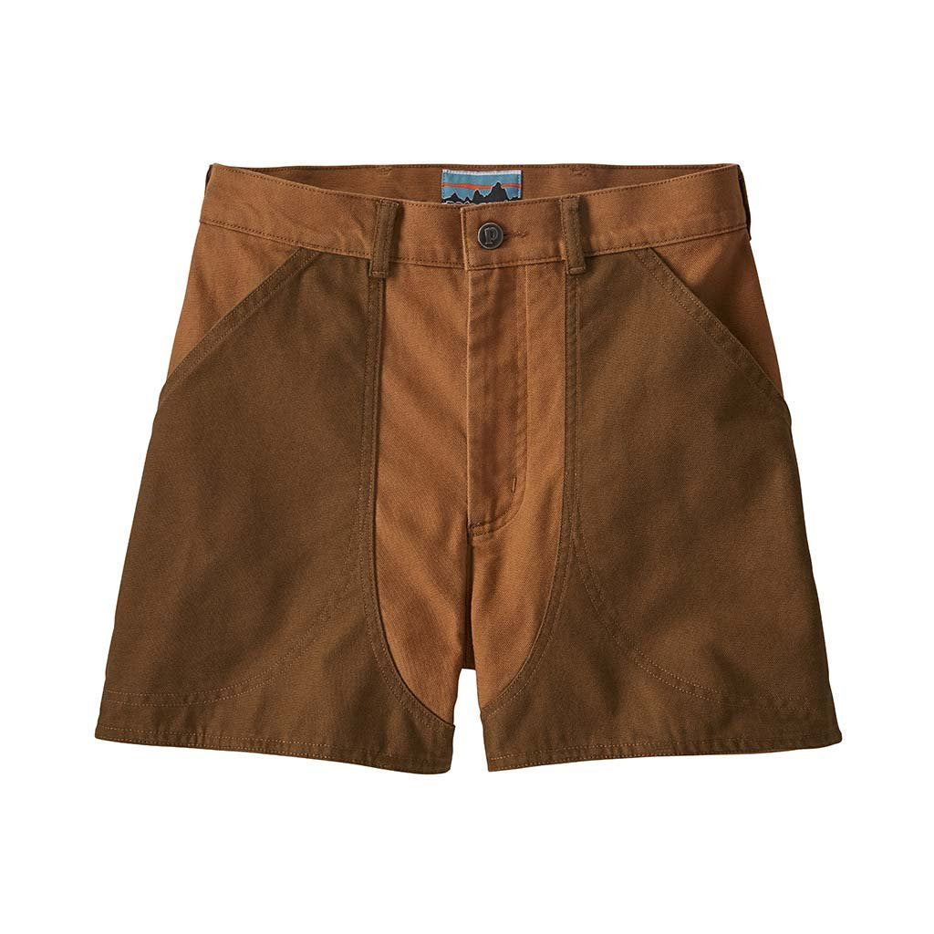 road to regenerative stand up shorts - dam - earthworm brown