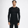 WarmWool Crew Neck - Jet Black - Herr