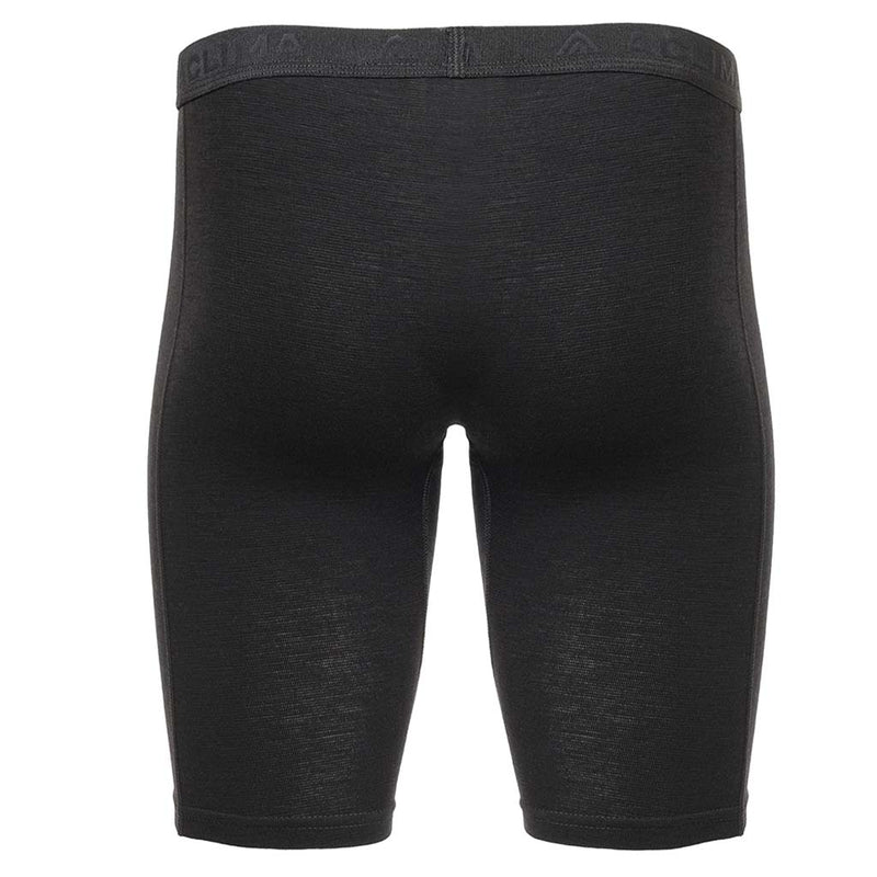 WarmWool Shorts Long - Jet Black - Herr - Vindpinad