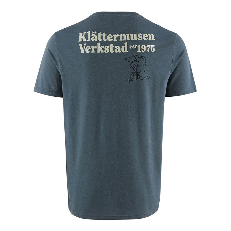 T-shirt | Runa Nomad SS Tee - Thistle Blue - Herr