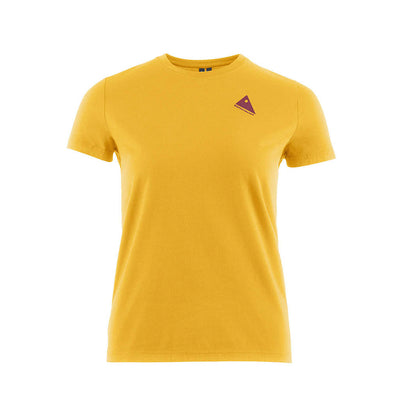 T-shirt | Runa Nomad SS Tee - Pure Yellow - Dam