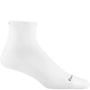 Löparstrumpa | Run Quarter Ultra-Lightweight Running Sock - 1034 - White