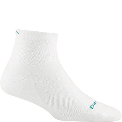 Run Quarter Ultra-Lightweight Running Sock - 1044 - White