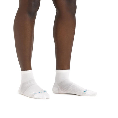 Löparstrumpa | Run Quarter Ultra-Lightweight Running Sock - 1044 - White