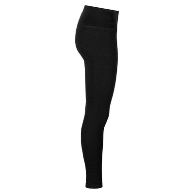 WarmWool Longs High Waist - Jet Black - Dam