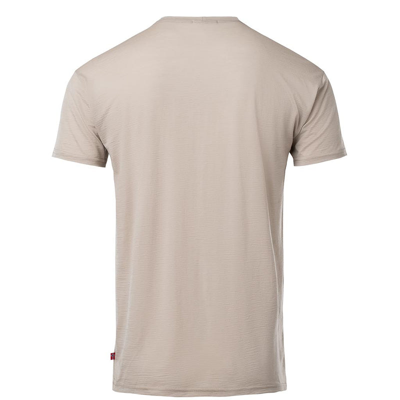 Ull-t-shirt | LightWool 180 Classic Tee - Simply Taupe - Herr
