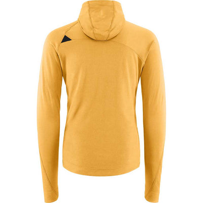 Fleecehoodie | Sigyn Hooded Zip - Amber Gold - Herr