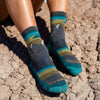 Sunset Ledge Micro Crew Lightweight Hiking Sock - 5005 - Taupe