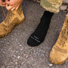 T4021 | Boot Midweight Tactical Sock With Cushion - Black