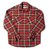 Skjorta | Filip Flannel Shirt - Red - Herr