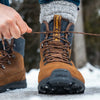 Adak ReWool BUGrip (dubbad sula) - Coffee/Grey - Herr