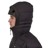 Fitz Roy Down Hoody - Black - Herr