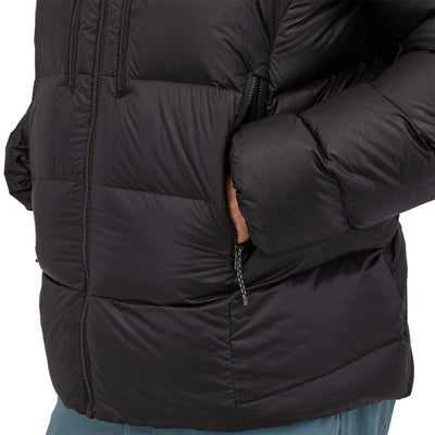 Fitz Roy Down Hoody - Black - Herr