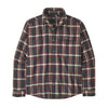 Flanellskjorta | Long-Sleeved Cotton In Conversion Lightweight Fjord Flannel Shirt - Major: Ink Black - Herr