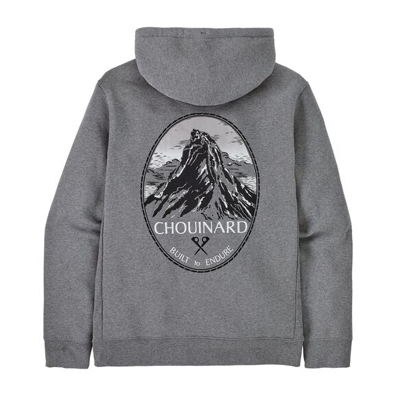 Luvtröja | Chouinard Crest Uprisal Hoody - Gravel Heather - Unisex