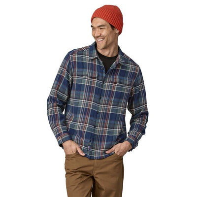 Fjord Flannel Shirt - Adventurer: New Navy - Herr