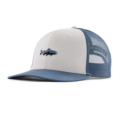 Stand Up® Trout Trucker Hat - White - Unisex