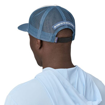 Stand Up® Trout Trucker Hat - White - Unisex