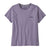 P-6 Logo Responsibili-Tee - Concrete Purple - Dam