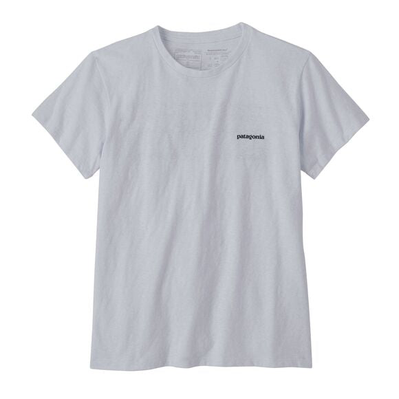 P-6 Logo Responsibiliti-Tee - White - Dam