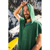 Frottéponcho | Terry Surf Poncho - Forest Green - Unisex