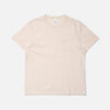 Roy Heavy Slub T-shirt - Ecru - Herr