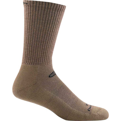 T3001 | Micro Crew Lightweight Tactical Sock With Cushion, Coyote Brown