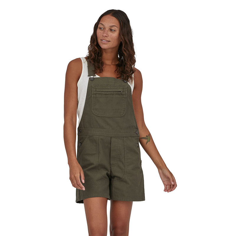 stand up overalls - dam - basin green