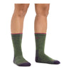 Vandringsstrumpa | Hiker Micro Crew Midweight Hiking Sock - 1903 - Moss Heather - Dam