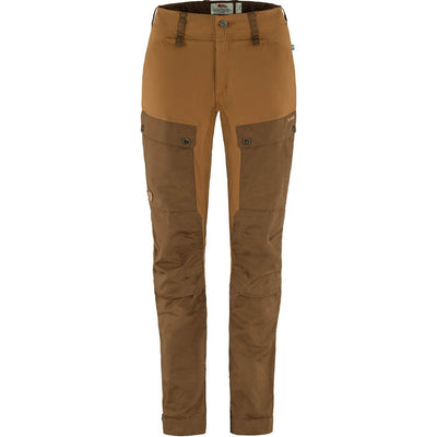 Friluftsbyxa | Keb Trousers Curved Regular - Timber Brown-Chestnut - Dam