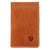 övik card holder large - leather cognac - fjällräven