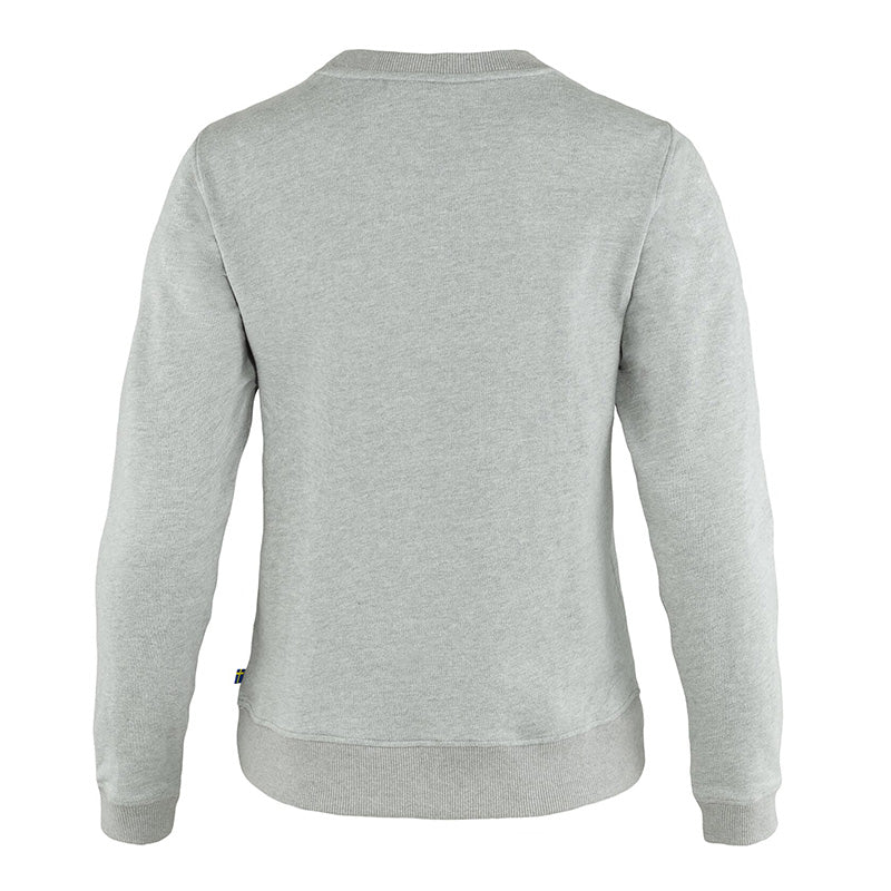 vardag sweater grey melange - dam - fjällräven