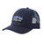 p-6 logo trucker hat - unisex - navy blue-navy blue
