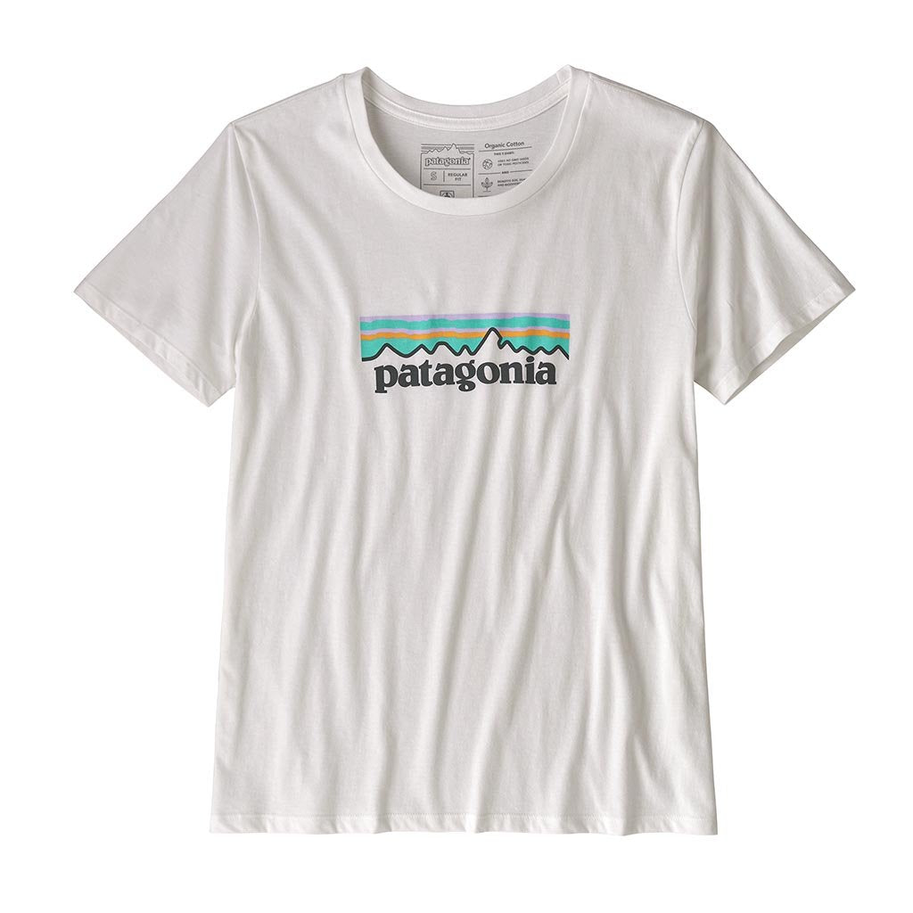 T-shirt | Pastel P-6 Logo Organic Crew - White - Dam