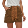 Shorts | Road To Regenerative Stand Up Shorts - Earthworm Brown - Dam