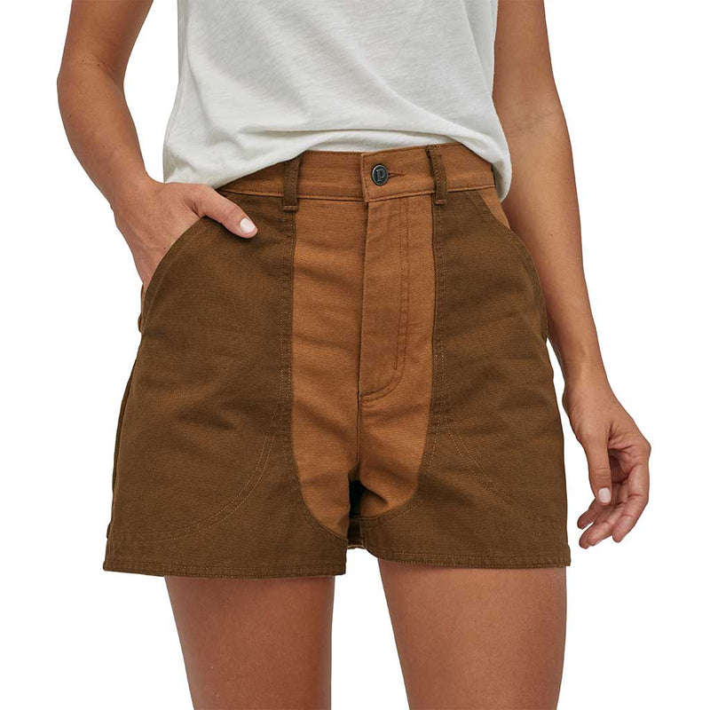 road to regenerative stand up shorts - dam - earthworm brown