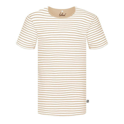 stripe linen t-shirt - herr - bleed clothing