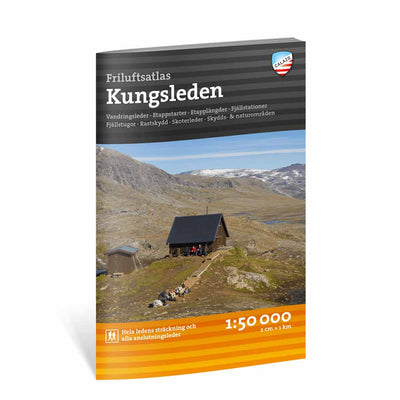 friluftsatlas kungsleden 1:50000 - kartor - calazoförlag