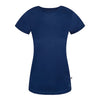 Lizardskin Tencel® T-shirt - Blue - Dam - Vindpinad