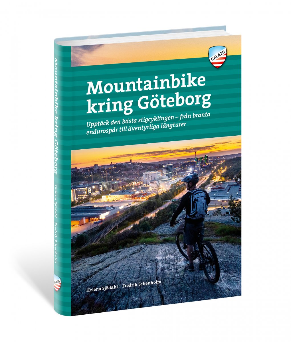 mountainbike kring göteborg - böcker - calazo förlag