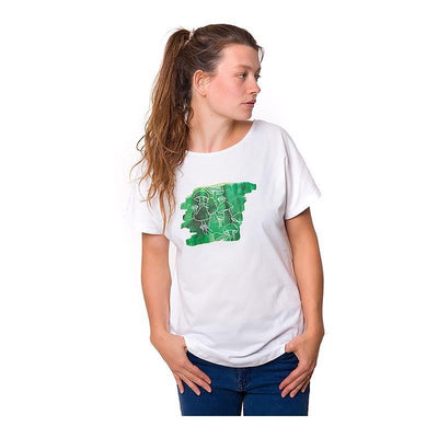 Schwamma T-shirt - White - Dam - Vindpinad