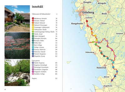 Bok | Vandra Hallandsleden: En komplett guide till samtliga etapper från Lindome i norr till Koarp i Söder