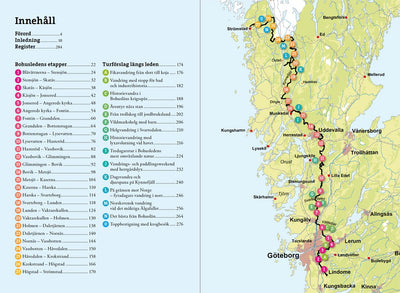 Bok - Vandra Bohusleden: samtliga 27 etapper från Lindome till Strömstad och förslag på weekendvandringar och dagsturer