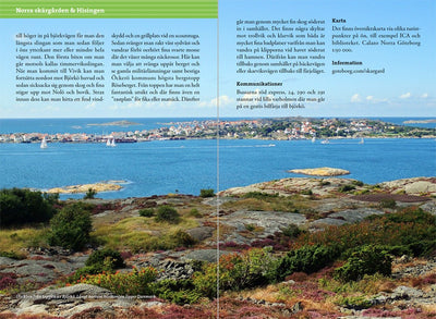 Bok | Vandring kring Göteborg: vandringsturer, löprundor och barnvagnspromenader med naturupplevelsen i fokus